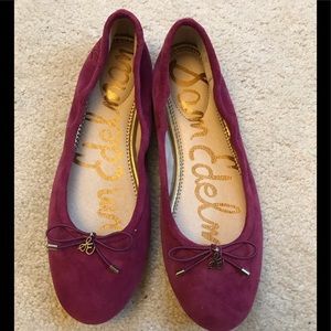 Sam Edelman Suede Ballerina Flat